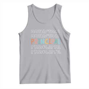 Boho Retro Vintage Principal Back to School Tank Top TS14 Athletic Heather Print Your Wear