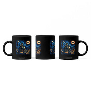 Dirt Bike Coffee Mug Van Gogh Starry Night Halloween Biker TS14 Print Your Wear