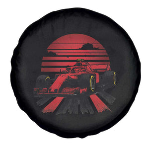 Racing Car Red Speed Motorsport Spare Tire Cover TS14 Print Your Wear