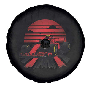 Racing Car Red Speed Motorsport Spare Tire Cover TS14 Print Your Wear