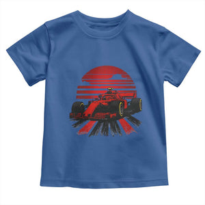 Racing Car Red Speed Motorsport Toddler T Shirt TS14 Royal Blue Print Your Wear