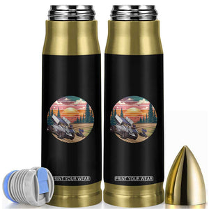 Sprint Car Dirt Track Racing Sunset Motorsports Bullet Tumbler TS14 Black Print Your Wear