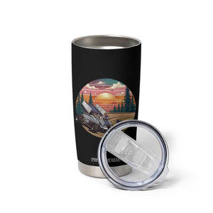 Sprint Car Dirt Track Racing Sunset Motorsports Tumbler Cup TS14 Print Your Wear