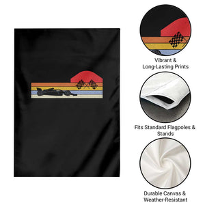 Racing Car Retro Style Vintage Garden Flag TS14 Print Your Wear