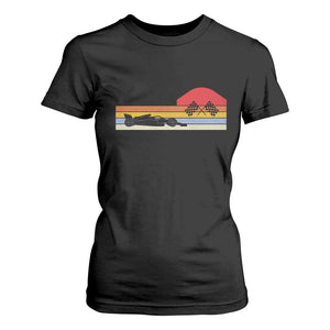 Racing Car Retro Style Vintage T Shirt For Women TS14 Black Print Your Wear