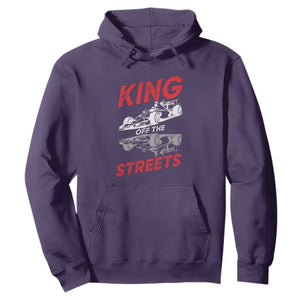 Racing Car Hoodie King Of The Streets TS14 Purple Print Your Wear