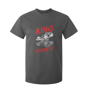 Racing Car T Shirt For Kid King Of The Streets TS14 Dark Heather Print Your Wear