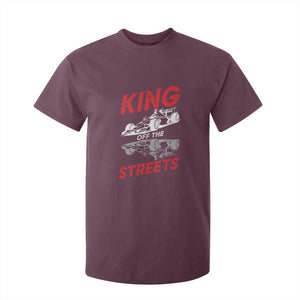 Racing Car T Shirt For Kid King Of The Streets TS14 Maroon Print Your Wear