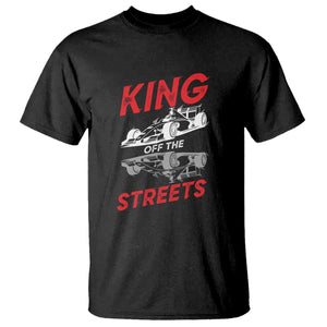 Racing Car T Shirt King Of The Streets TS14 Black Print Your Wear