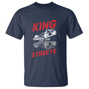 Racing Car T Shirt King Of The Streets TS14 Navy Print Your Wear