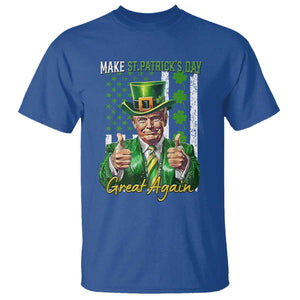 Funny Trump St Patricks Day Meme T Shirt Make St Patricks Day Great Again TS14 Royal Blue Print Your Wear