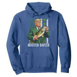 Funny Trump St Patricks Day Hoodie Patriotic Fisherman Bass Fishing Master Baiter TS14 Royal Blue Print Your Wear