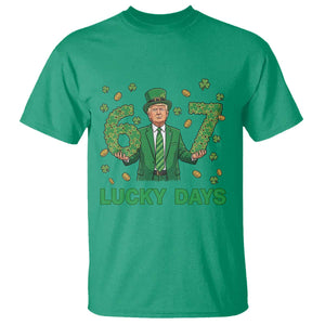 67 Trump St Patricks Day T Shirt Funny Six Seven Political Meme TS14 Irish Green Print Your Wear