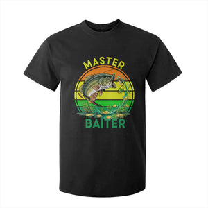 Funny Bass Fishing St Patricks Day T Shirt For Kid Master Baiter TS14 Black Print Your Wear