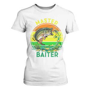 Funny Bass Fishing St Patricks Day T Shirt For Women Master Baiter TS14 White Print Your Wear