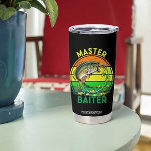 Funny Bass Fishing St Patricks Day Tumbler Cup Master Baiter TS14 Print Your Wear