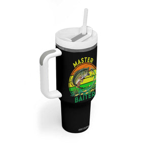 Funny Bass Fishing St Patricks Day Tumbler With Handle Master Baiter TS14 Print Your Wear