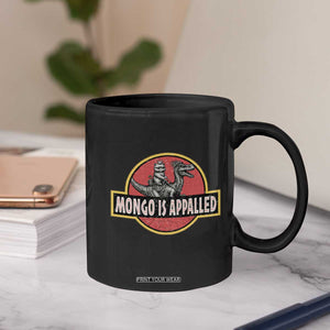 Retro Mongo is Appalled Coffee Mug Princess Cat Riding Dinosaur Book Lover TS14 Print Your Wear