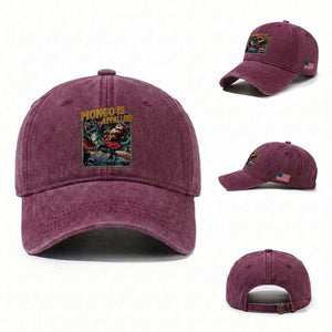 Mongo is Appalled Washed Cotton Baseball Cap Vintage Princess Cat Riding Dinosaur Sci-Fi Book Lover TS14 Washed Cap Universal Fit Burgundy Print Your Wear