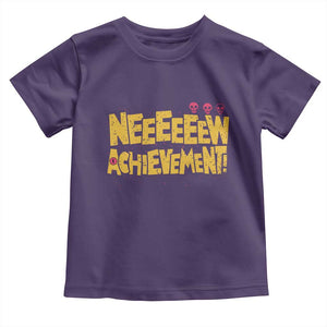 New Achievement Toddler T Shirt Funny Sci-Fi Book Lover TS14 Purple Print Your Wear