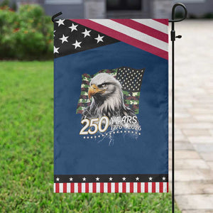 250 Years America Anniversary Patriotic Garden Flag Bald Eagle Military Tactical American Flag Camo TS14 Classic Blue Black Print Your Wear