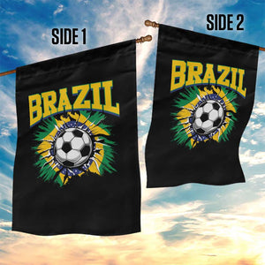 Brazil Soccer Fan Garden Flag Brazilian Football Game Day Fan