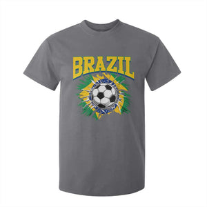 Brazil Soccer Fan T Shirt For Kid Brazilian Football Game Day Fan