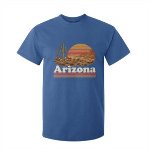 Arizona Desert Sunset Saguaro Cactus Mountains Nature Lover T Shirt For Kid