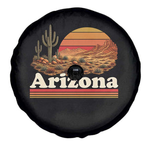 Arizona Desert Sunset Saguaro Cactus Mountains Nature Lover Spare Tire Cover TS14 Print Your Wear