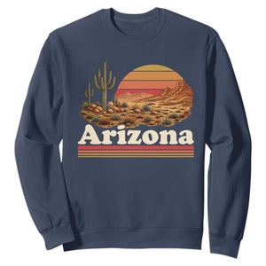 Arizona Desert Sunset Saguaro Cactus Mountains Nature Lover Sweatshirt