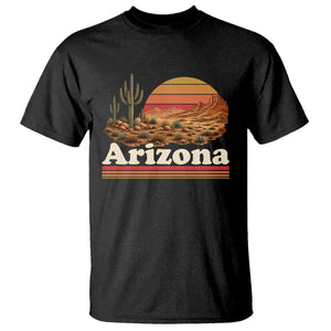 Arizona Desert Sunset Saguaro Cactus Mountains Nature Lover T Shirt
