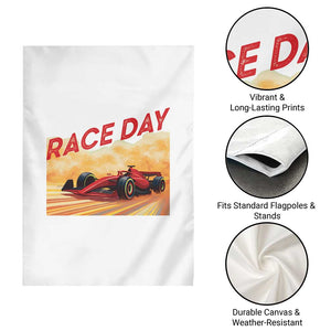 Vintage Racing Formula Car Garden Flag TS14 Print Your Wear