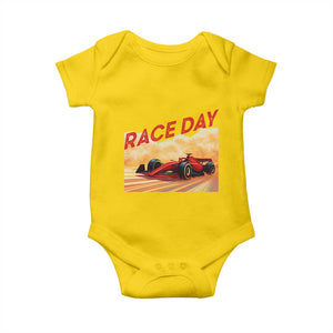 Vintage Racing Formula Car Baby Onesie TS14 Daisy Print Your Wear