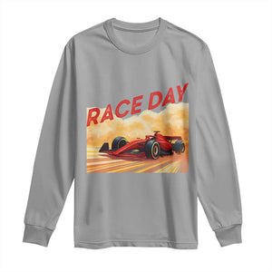Vintage Racing Formula Car Long Sleeve Shirt TS14 Sport Gray Print Your Wear