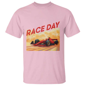Vintage Racing Formula Car T Shirt TS14 Light Pink Print Your Wear