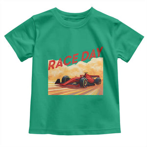 Vintage Racing Formula Car Toddler T Shirt TS14 Irish Green Print Your Wear