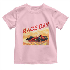 Vintage Racing Formula Car Toddler T Shirt TS14 Light Pink Print Your Wear