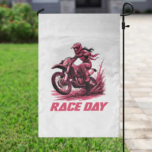 Dirt Bike Girl Garden Flag Motocross Racing Women TS14 Print Your Wear