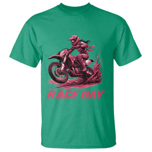Dirt Bike Girl T Shirt Motocross Racing Women TS14 Irish Green Print Your Wear