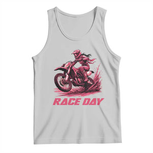 Dirt Bike Girl Tank Top Motocross Racing Women TS14 Ash Print Your Wear
