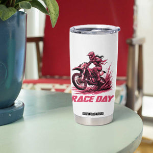 Dirt Bike Girl Tumbler Cup Motocross Racing Women TS14 Print Your Wear