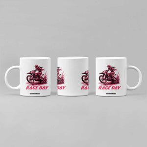 Dirt Bike Girl Coffee Mug Motocross Racing Women TS14 Print Your Wear