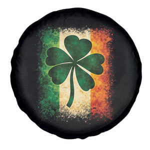 Retro Ireland Shamrock Irish Flag St Patricks Day Spare Tire Cover TS14 Print Your Wear