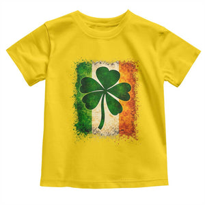 Retro Ireland Shamrock Irish Flag St Patricks Day Toddler T Shirt TS14 Daisy Print Your Wear