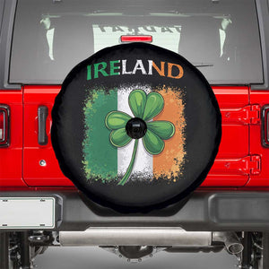 Vintage Ireland Shamrock Irish Flag St Patricks Day Spare Tire Cover TS14 Black Print Your Wear