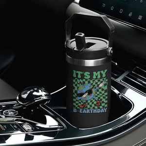 Funny Earth Day Flip Straw Tumbler Its My B-Earthday TS14 Print Your Wear