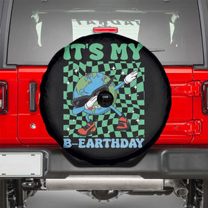Funny Earth Day Spare Tire Cover Its My B-Earthday TS14 Black Print Your Wear