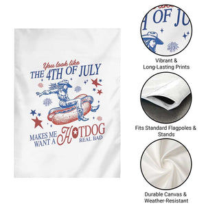 Western Cowgirl You Look Like the 4th of July Garden Flag Makes Me Want A Hot Dog Real Bad TS14 Print Your Wear