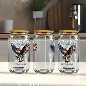American Rodeo 250th Anniversary Glass Can Western Cowboy Eagle Patriotic 4th of July TS14 Print Your Wear