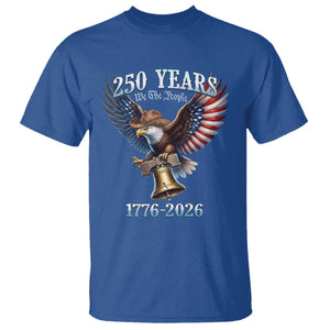 American Rodeo 250th Anniversary T Shirt Western Cowboy Eagle Patriotic 4th of July TS14 Royal Blue Print Your Wear